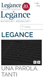 Mobile Screenshot of legance.it